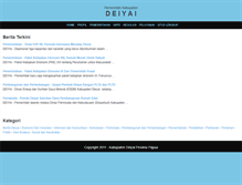 Tablet Screenshot of deiyaikab.go.id